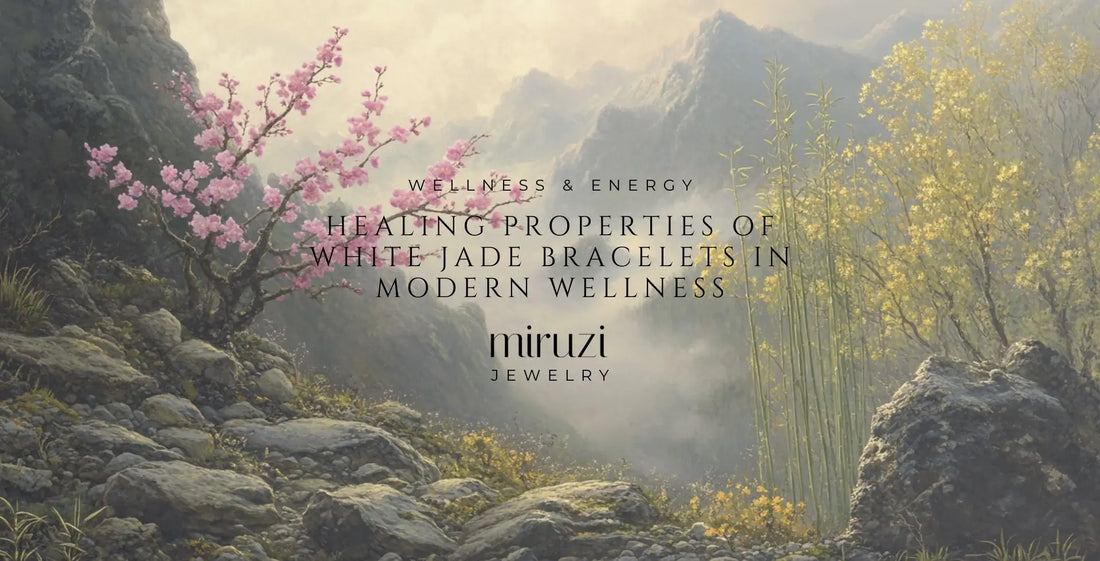 Healing Properties of White Jade Bracelets in Modern Wellness - Miruzi
