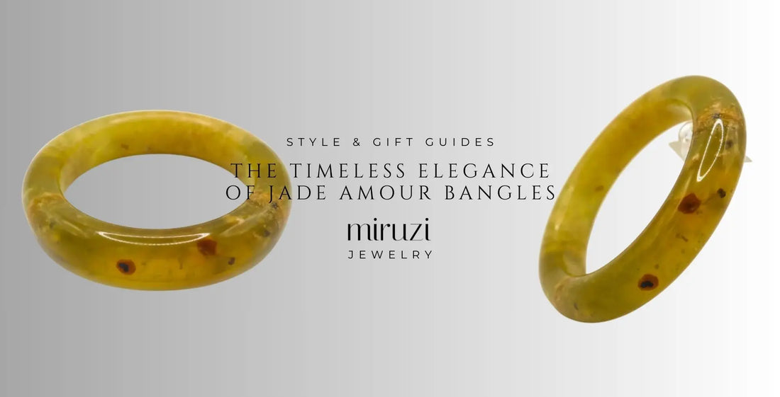 The Timeless Elegance of Jade Amour Bangles - Miruzi