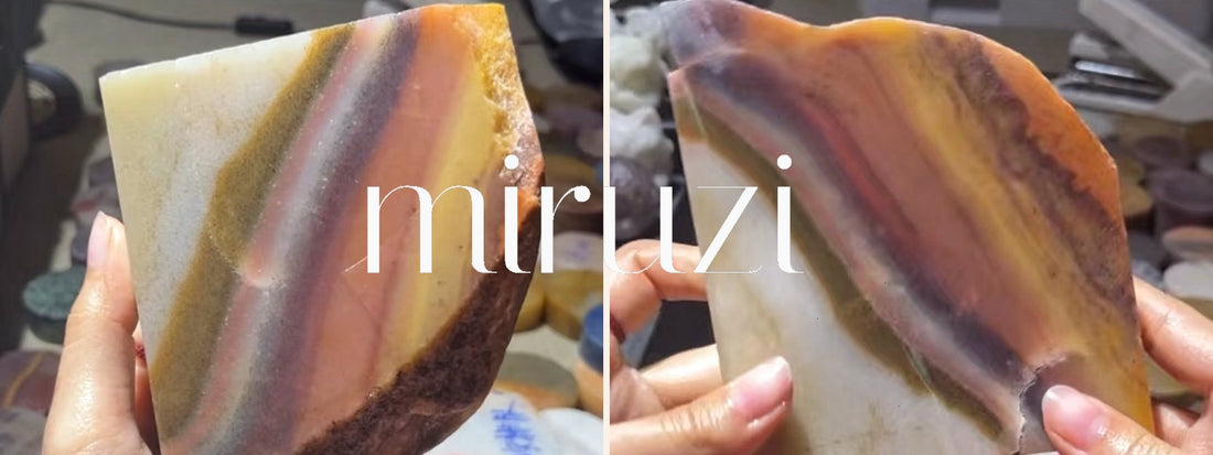 Mongolian Jade displays vibrant colors