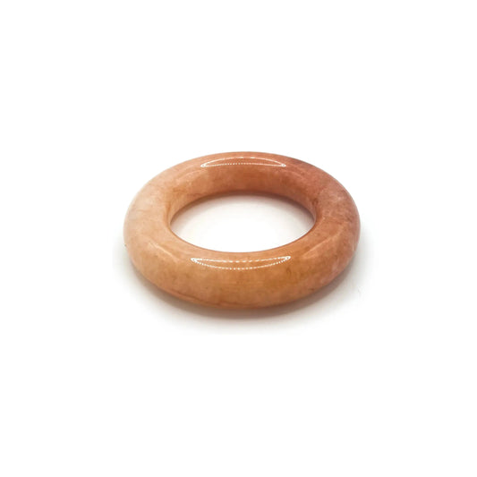 Gradient Orange to Pink Donut Bangle Bracelet