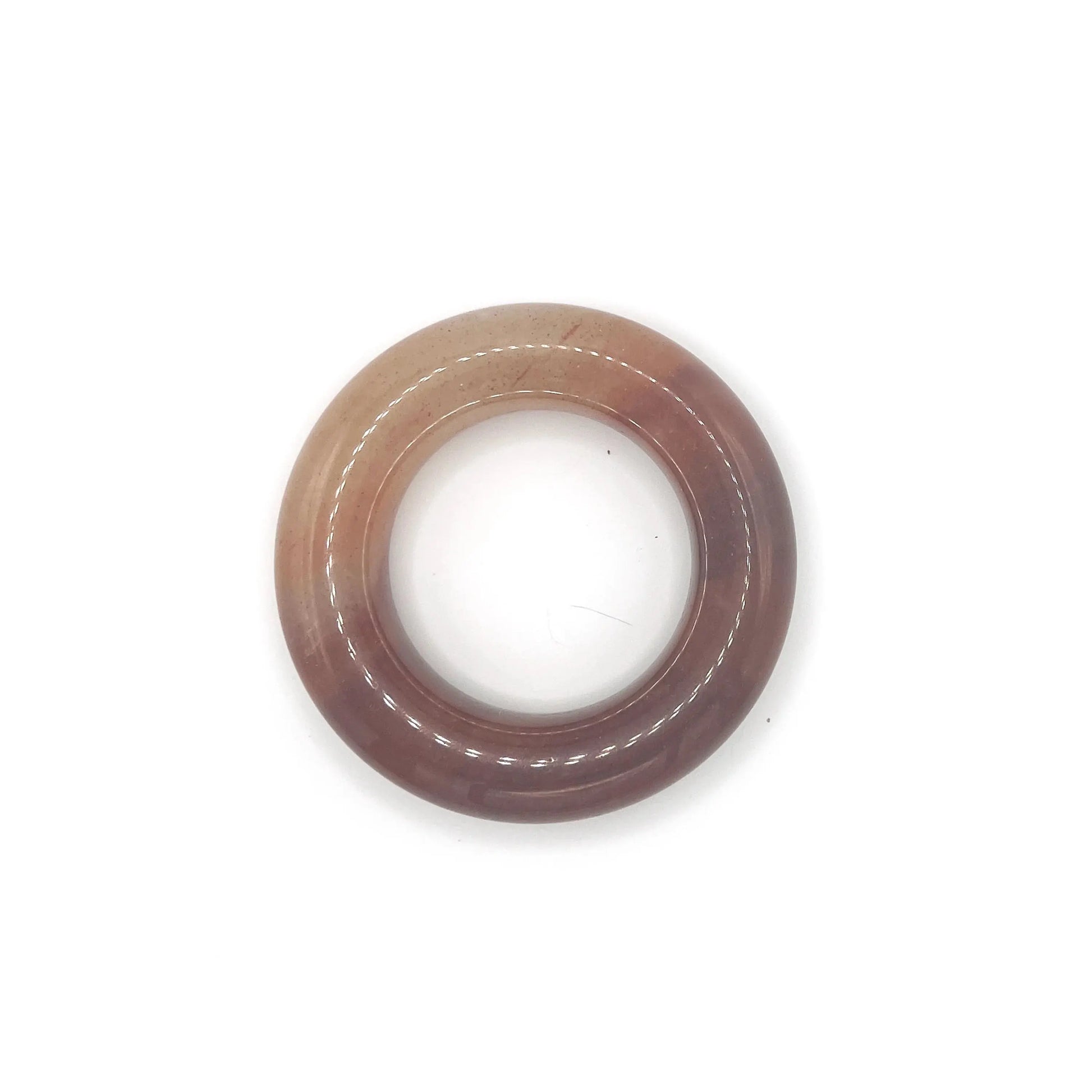 Chunky bracelet for women made from Mongolian jade quartzite, featuring deep wine red and charcoal tones in a thick, hand-carved bangle design.