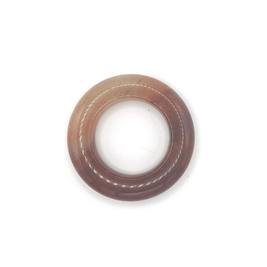 Chunky bracelet for women made from Mongolian jade quartzite, featuring deep wine red and charcoal tones in a thick, hand-carved bangle design.