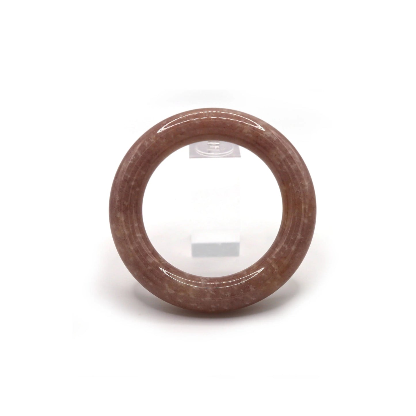 Light purple quartzite bracelet with subtle shimmer from natural white inclusions, ideal for a delicate and graceful look – Miruzi