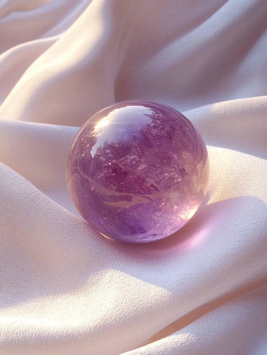 Amethyst Bracelet Bead – Custom DIY Healing Crystal Jewelry | Miruzi Miruzi