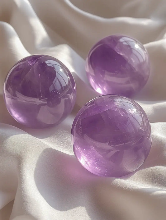 Amethyst Bracelet Bead – Custom DIY Healing Crystal Jewelry | Miruzi Miruzi