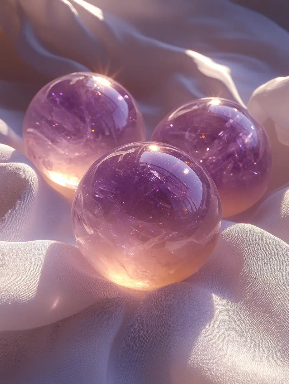 Amethyst Bracelet Bead – Custom DIY Healing Crystal Jewelry | Miruzi Miruzi