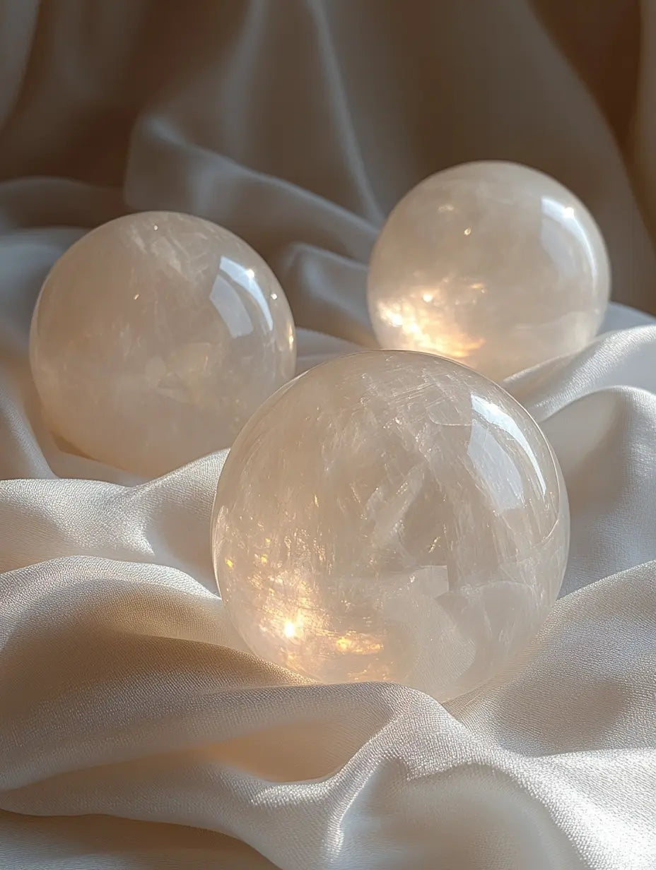 White Quartz Bracelet Bead – Custom DIY Crystal Jewelry | Miruzi Miruzi