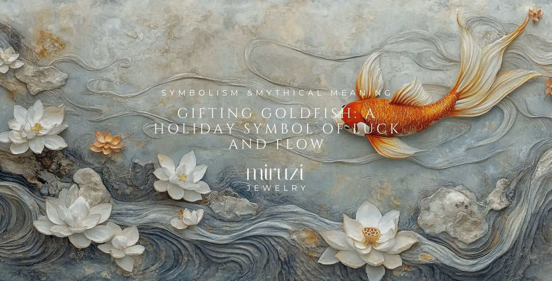 Goldfish Meaning in Jewelry: A Holiday Symbol of Abundance and Flow - Miruzi