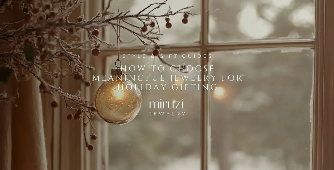 How to Choose Meaningful Holiday Jewelry for Gifting - Miruzi